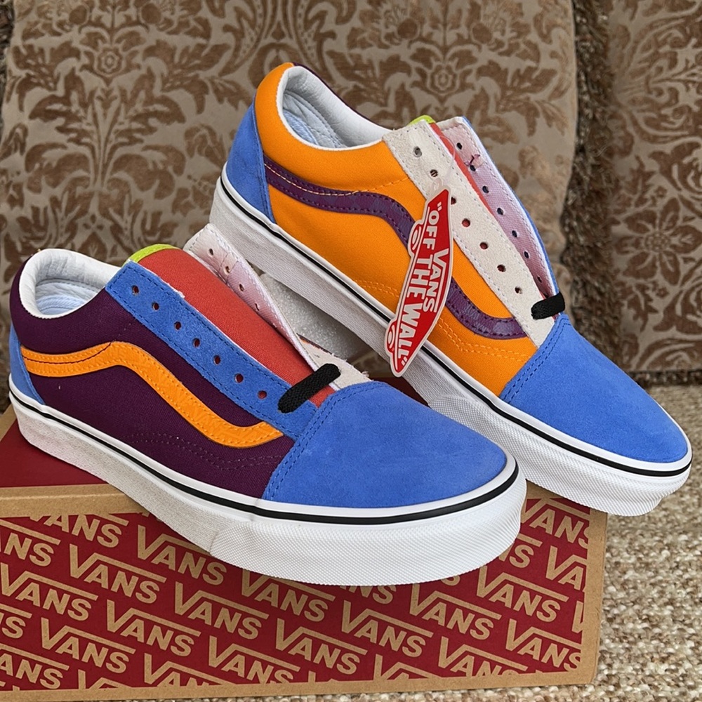 Vans Old Skool Mix & Match Gpjcbgtmr/gold Men’s - Picture 7 of 16
